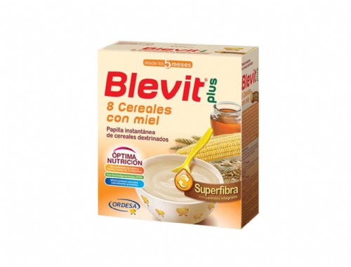 Blevit Plus Superfibra 8 Cereales y Miel 600g